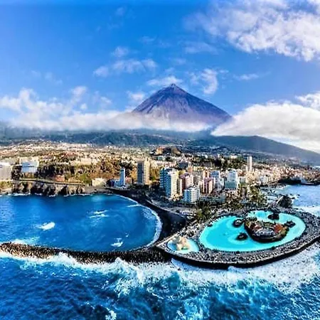 Semesterbostad Cave House In Tenerife With Pool And Beach, Cleaning Included La Orotava